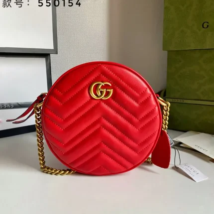 Marmont Mini Round Shoulder Bag