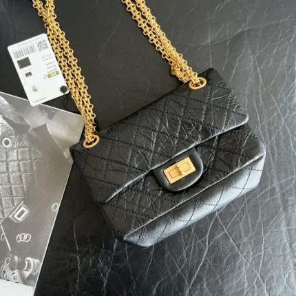 Black Mini 2.55 Handbag