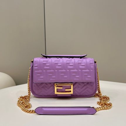 Baguette Purple Bag