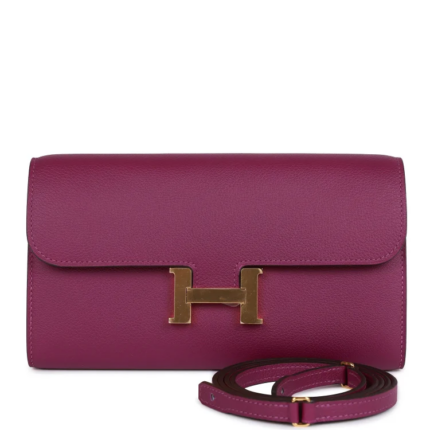 H Constance Wallet To Go Anemone Evercolor