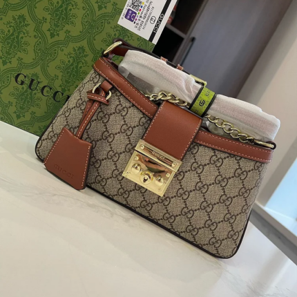GG new arrival Padlock bag size: 25*13cm