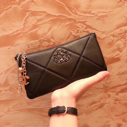 Cc new arrival women long wallets size: 18×12 cm