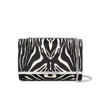 Ysl Small Crossbody bag in Zebra Print