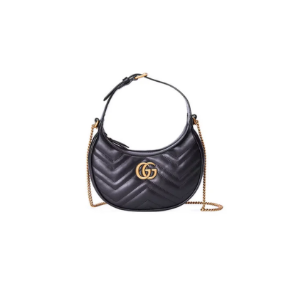 GG Marmont half moon shaped mini bag
