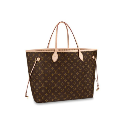 L Monogram Canvas Neverfull GM M40990 Beige