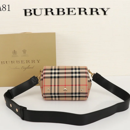 bb Vintage Check And Small Crossbody Bag