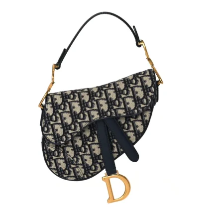 CHRISTIAN D Oblique Mini Saddle Bag