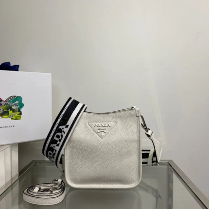 Prada Mini Shoulder Bag White For Women