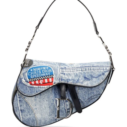 Christian D Speedway Saddle shoulder bag