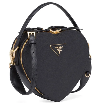 PP Odette Heart Black Bag For Women