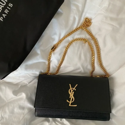 Ysl Small Kate Chain Crossbody Bag black