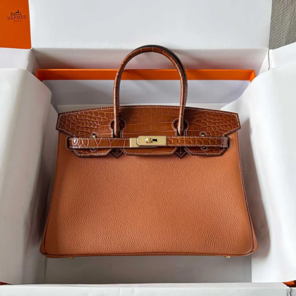 Hermès Birkin Crocodile Embossed Classic Bags
