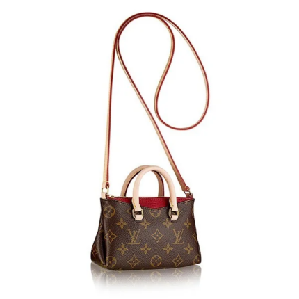 Louis Vuitton Nano Pallas stylish crossbody bag