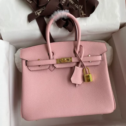 Hermes Birkin 25 Gold Togo with Gold Hardware