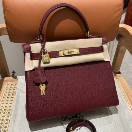 Hermès Birkin 32 Palladium gold Hardware