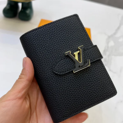 Louis Vuitton Vertical CP Taurillon leather wallet