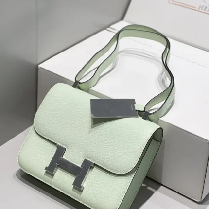 Hermès Constance 18 Epsom in Green