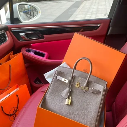 Hermes Birkin 25 Gold Togo with Gold Hardware