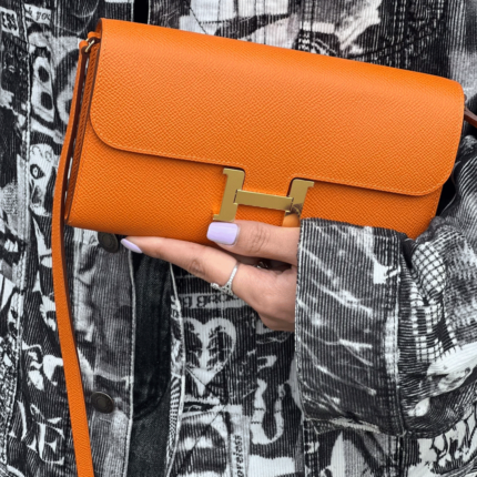 Hermes Mini Constance 18 Epsom Palladium