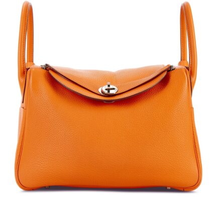 Hermes Clemence Lindy 30 Palladium Hardware