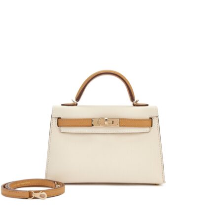 Hermes Epsom Mini Kelly 20 Permabrass Hardware