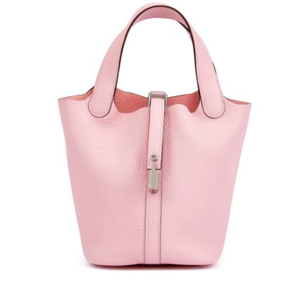 Hermès Picotin 18 Rose Sakura Palladium hardware