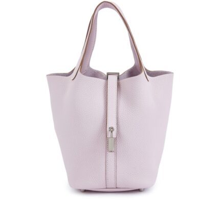 Hermès Clemence Picotin Lock 18 Palladium