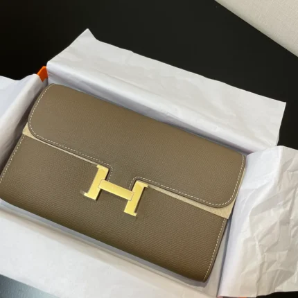 Hermès Mini Constance 18 Epsom Palladium